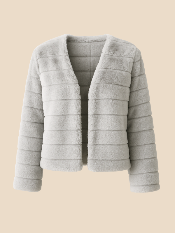 Short Faux Fur Jacket