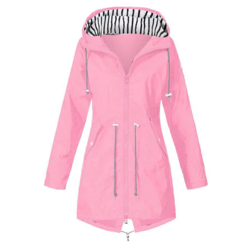 Waterproof Hooded Rain Jacket