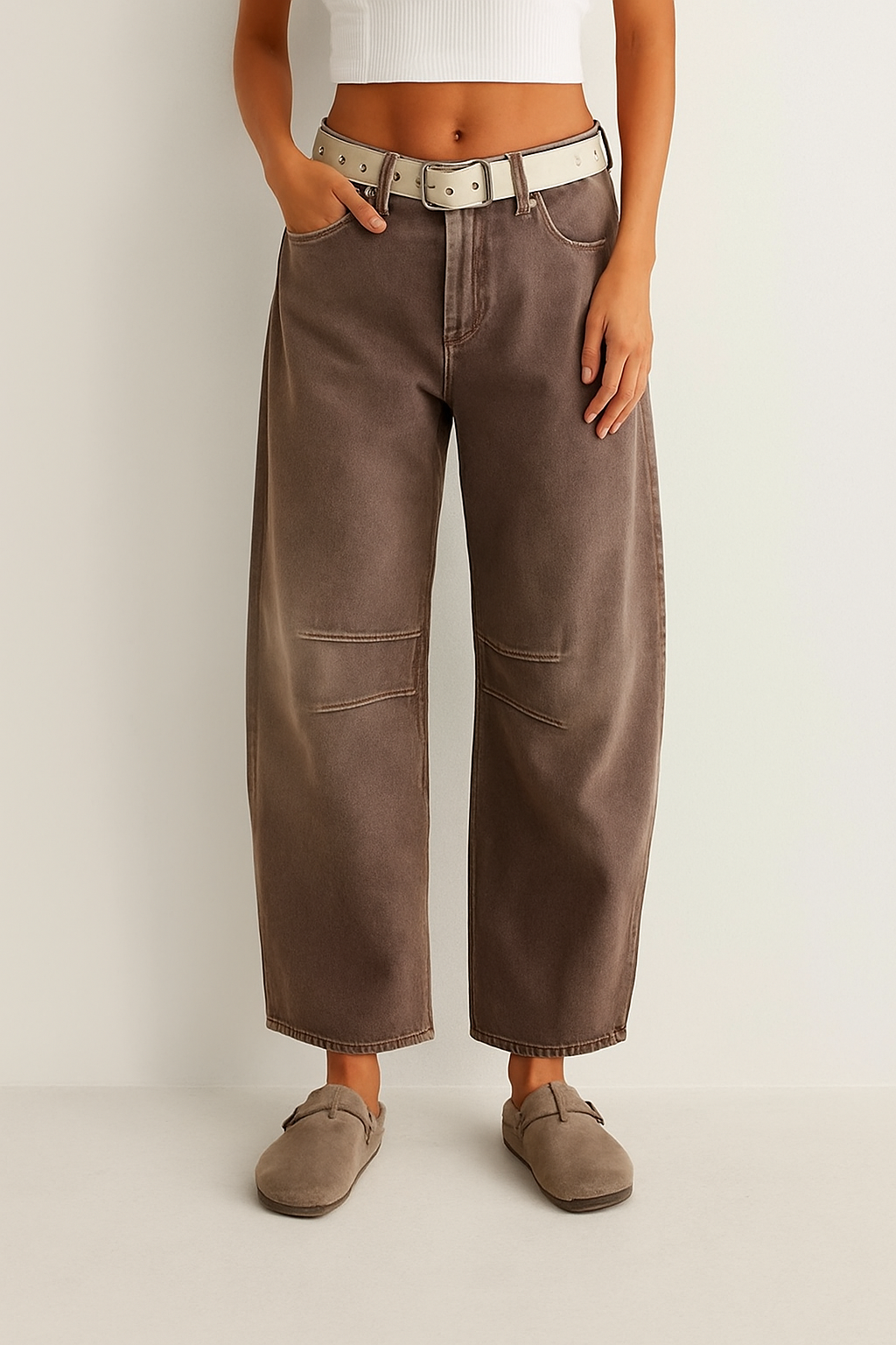 Relaxed Straight-Leg Jeans for Women