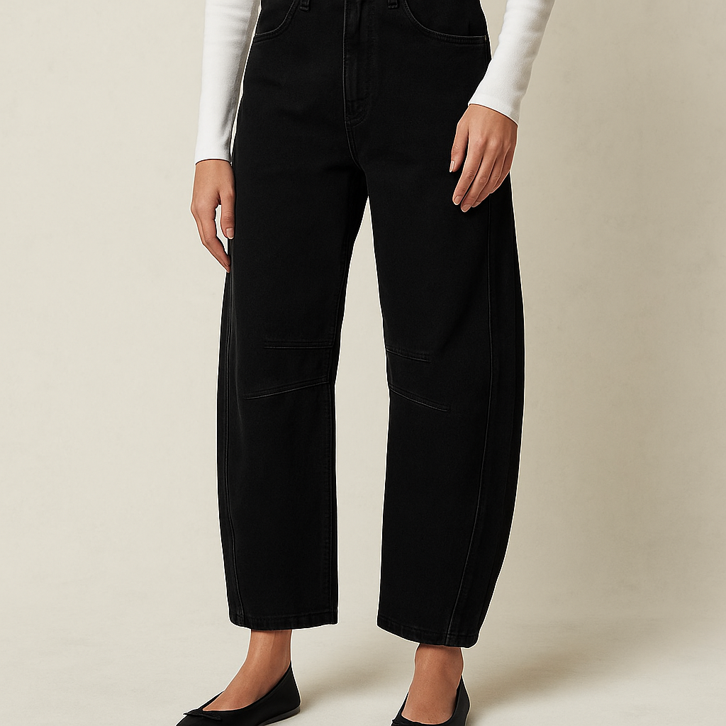 Relaxed Straight-Leg Jeans for Women