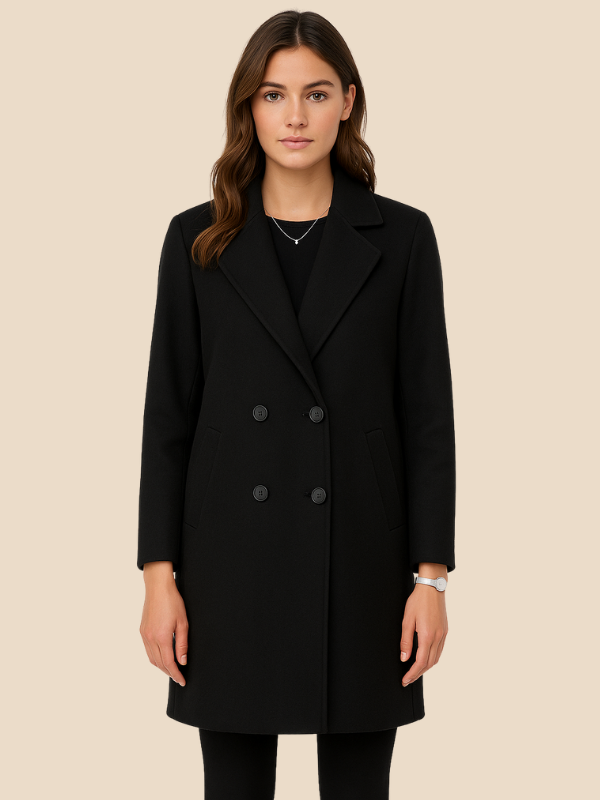 Classic Tailored Wool Coat