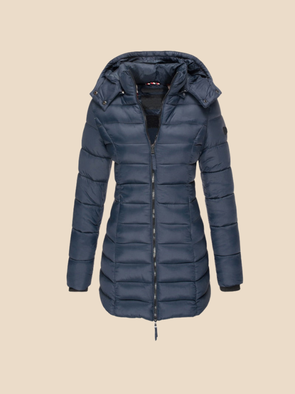 Hooded Quilted Puffer Coat