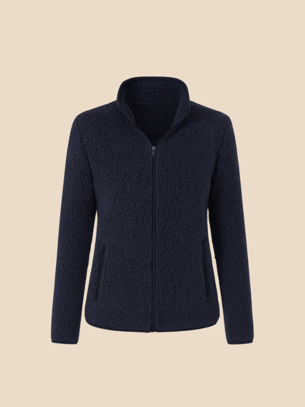 Soft Fleece Zip-Up Jacket