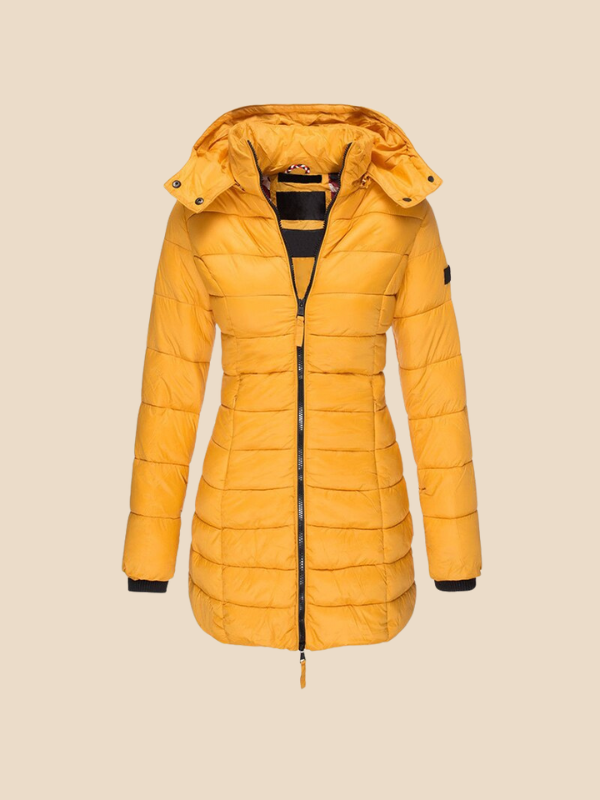 Hooded Quilted Puffer Coat