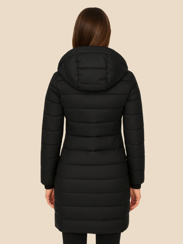 Hooded Quilted Puffer Coat