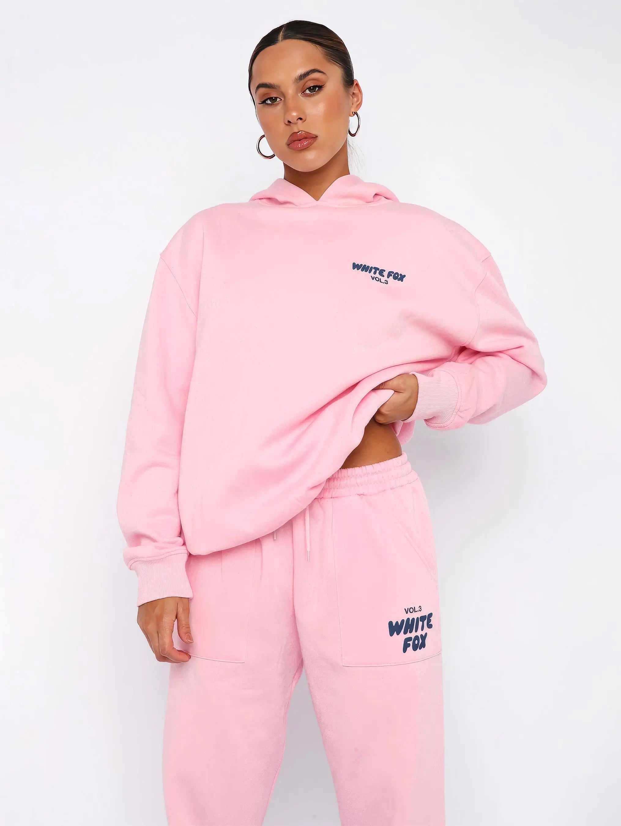 Oversized Hoodie and Jogger Set – Casual Loungewear Tracksuit