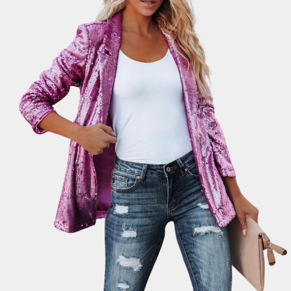 Sequin Blazer Jacket