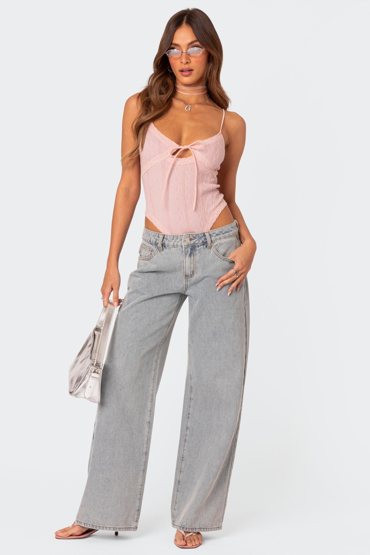 Y2K Low-Rise Wide-Leg Jeans for Women