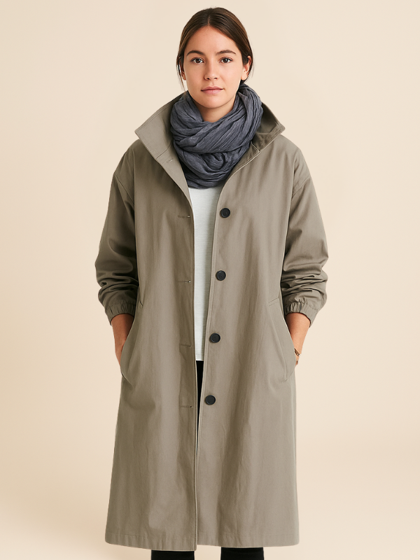 Hooded Casual Coat
