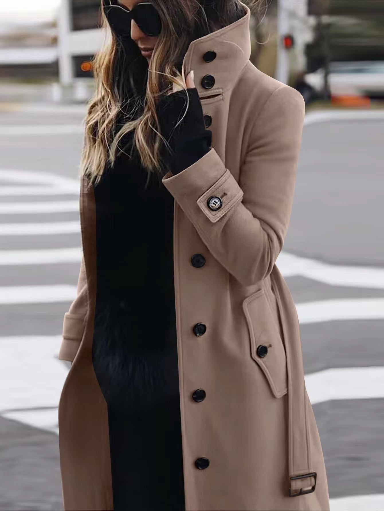 Classic Belted Trench Coat