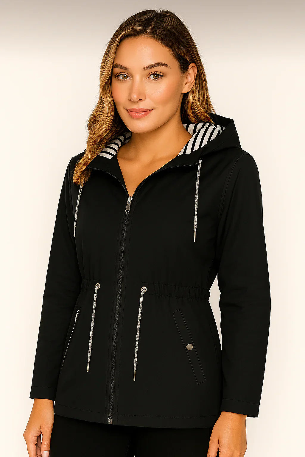 Waterproof Hooded Rain Jacket