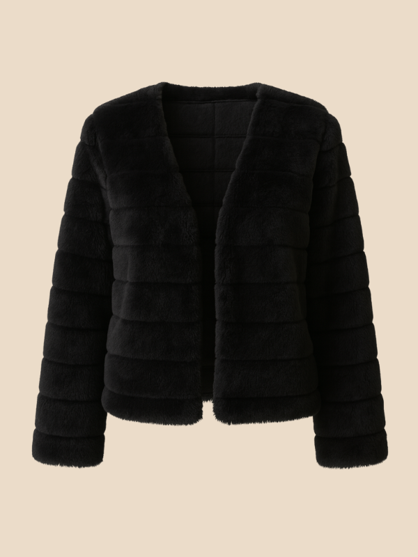 Short Faux Fur Jacket