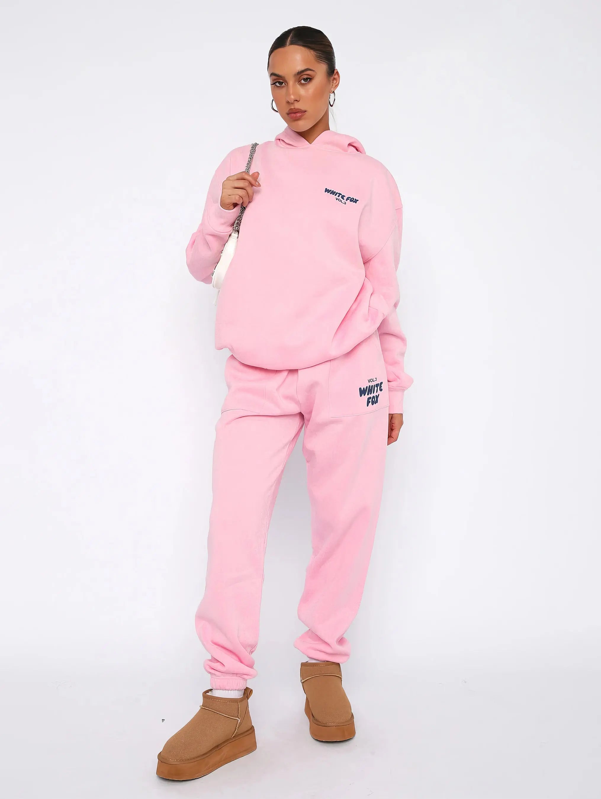 Oversized Hoodie and Jogger Set – Casual Loungewear Tracksuit