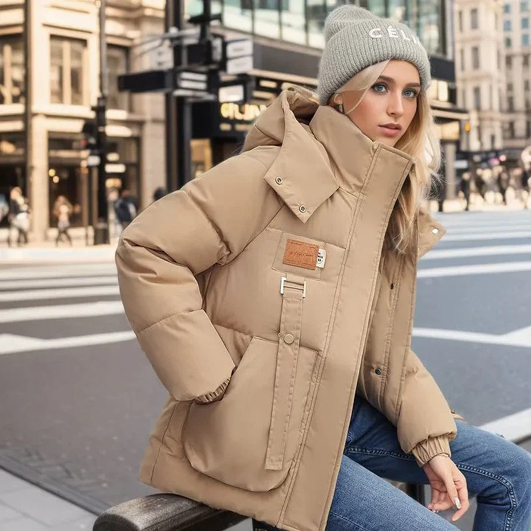 Oversized Winter Puffer Jacket for Women