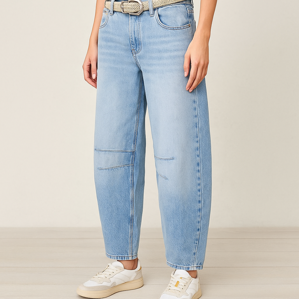 Relaxed Straight-Leg Jeans for Women