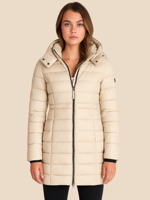 Hooded Quilted Puffer Coat
