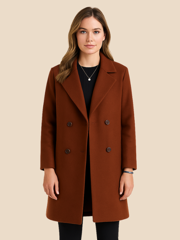 Classic Tailored Wool Coat