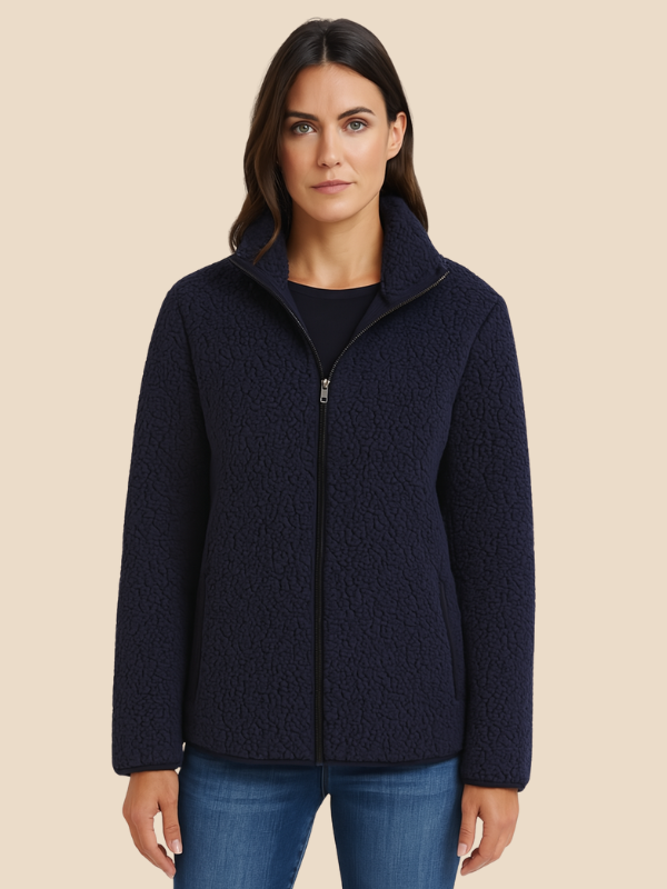 Soft Fleece Zip-Up Jacket