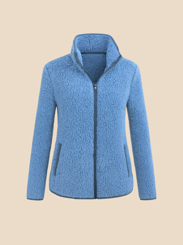 Soft Fleece Zip-Up Jacket