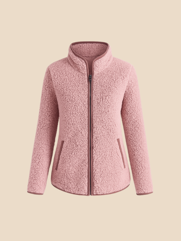 Soft Fleece Zip-Up Jacket
