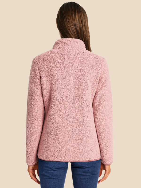 Soft Fleece Zip-Up Jacket