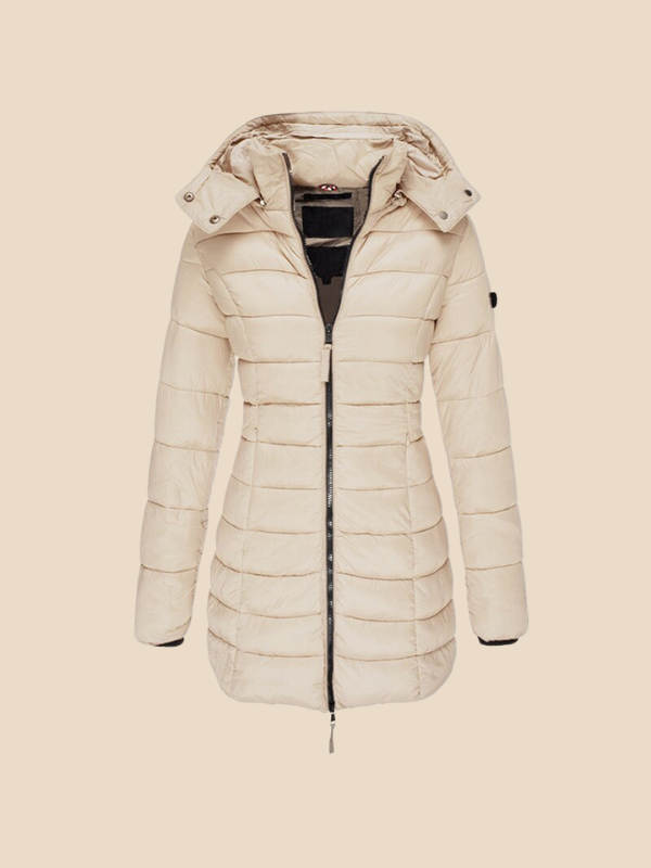 Hooded Quilted Puffer Coat