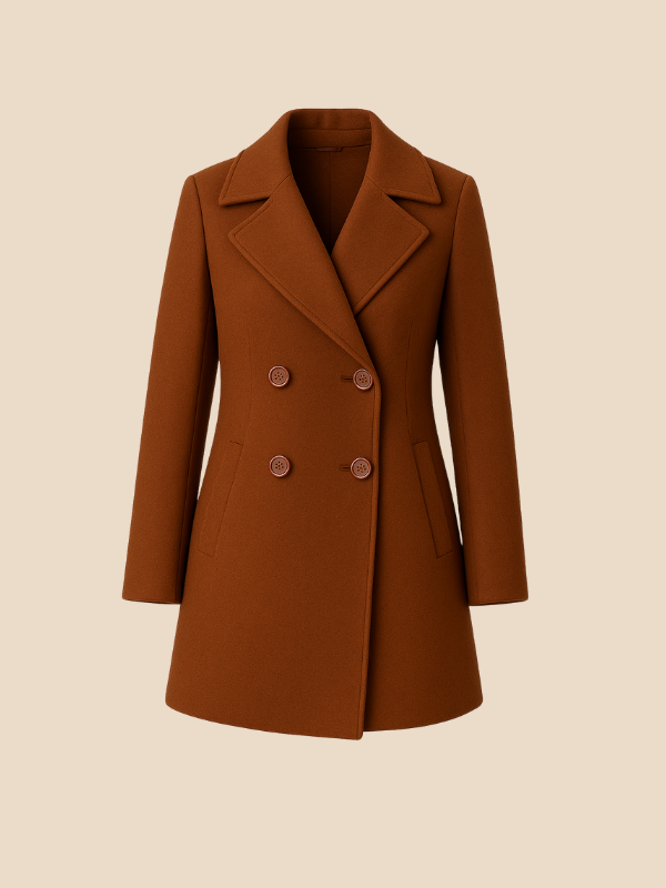 Classic Tailored Wool Coat