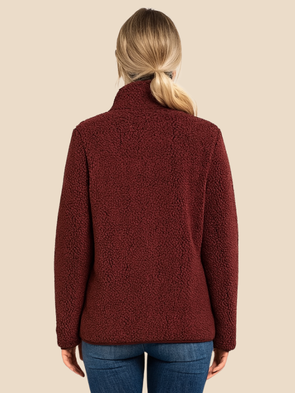 Soft Fleece Zip-Up Jacket