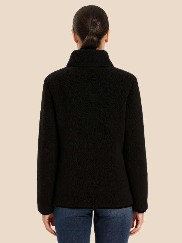 Soft Fleece Zip-Up Jacket