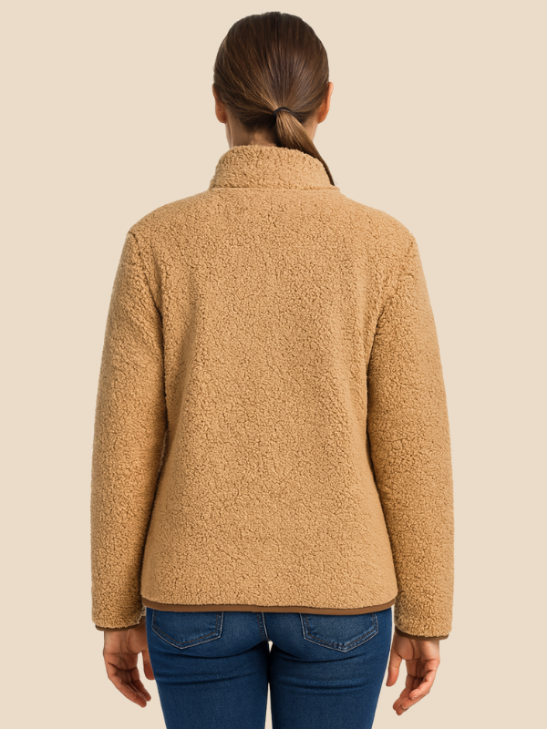 Soft Fleece Zip-Up Jacket