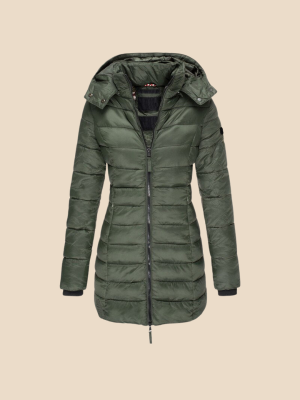 Hooded Quilted Puffer Coat