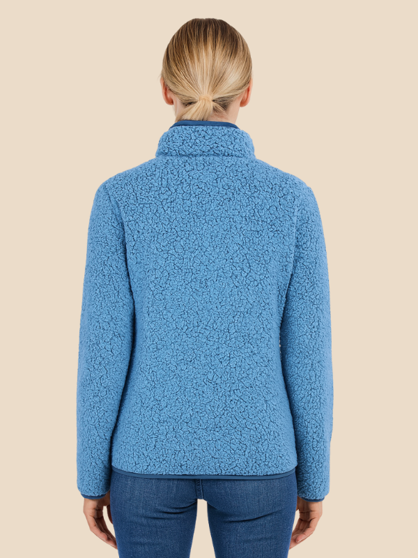 Soft Fleece Zip-Up Jacket