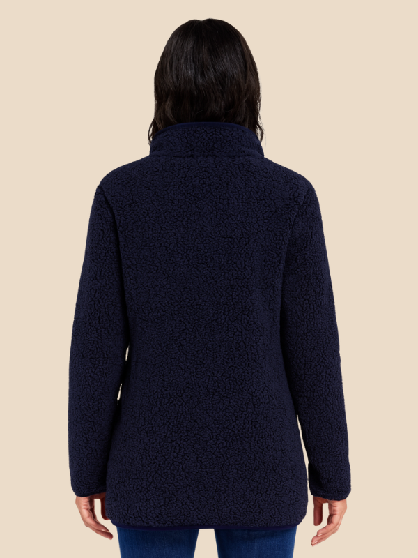 Soft Fleece Zip-Up Jacket