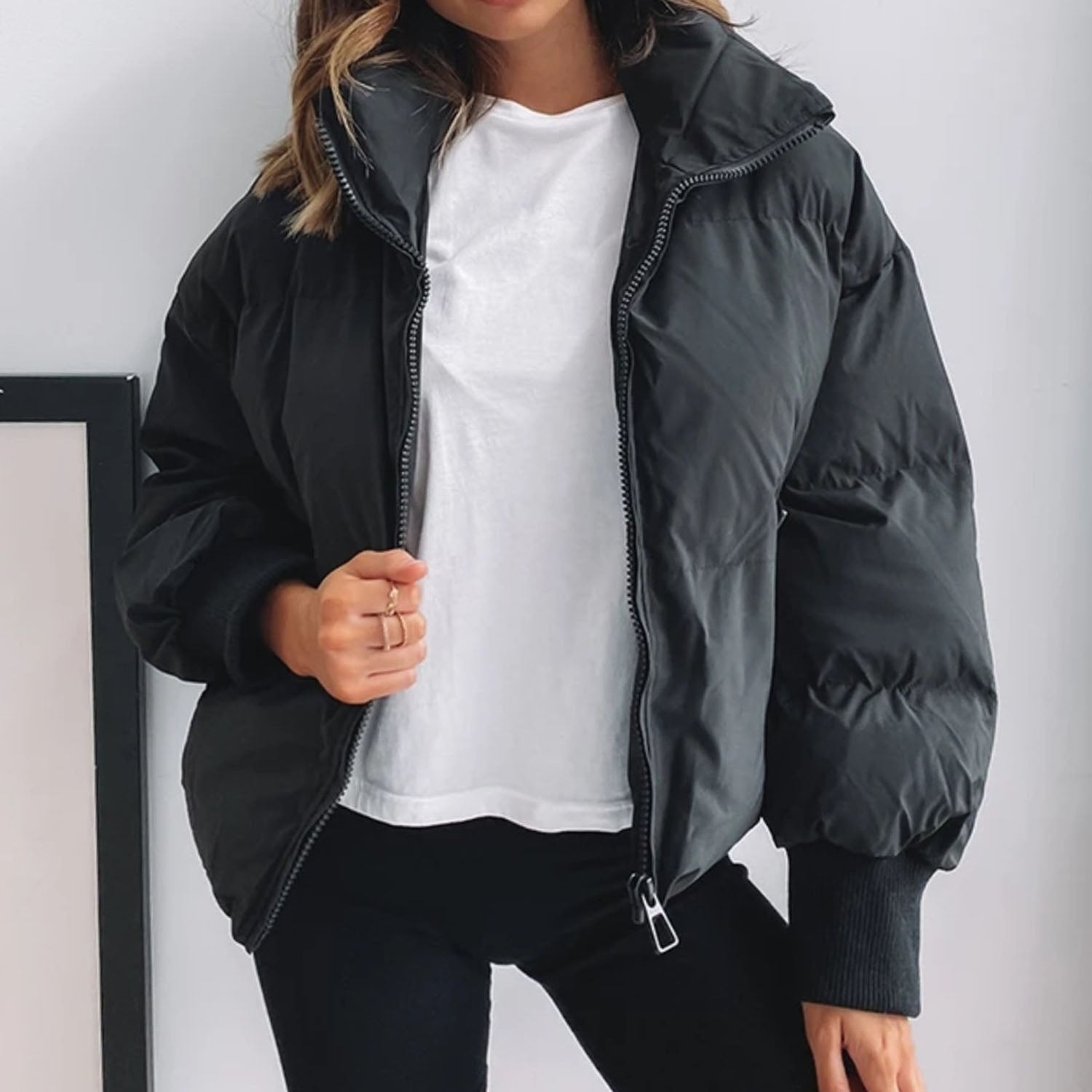 Classic Puffer Jacket for Women