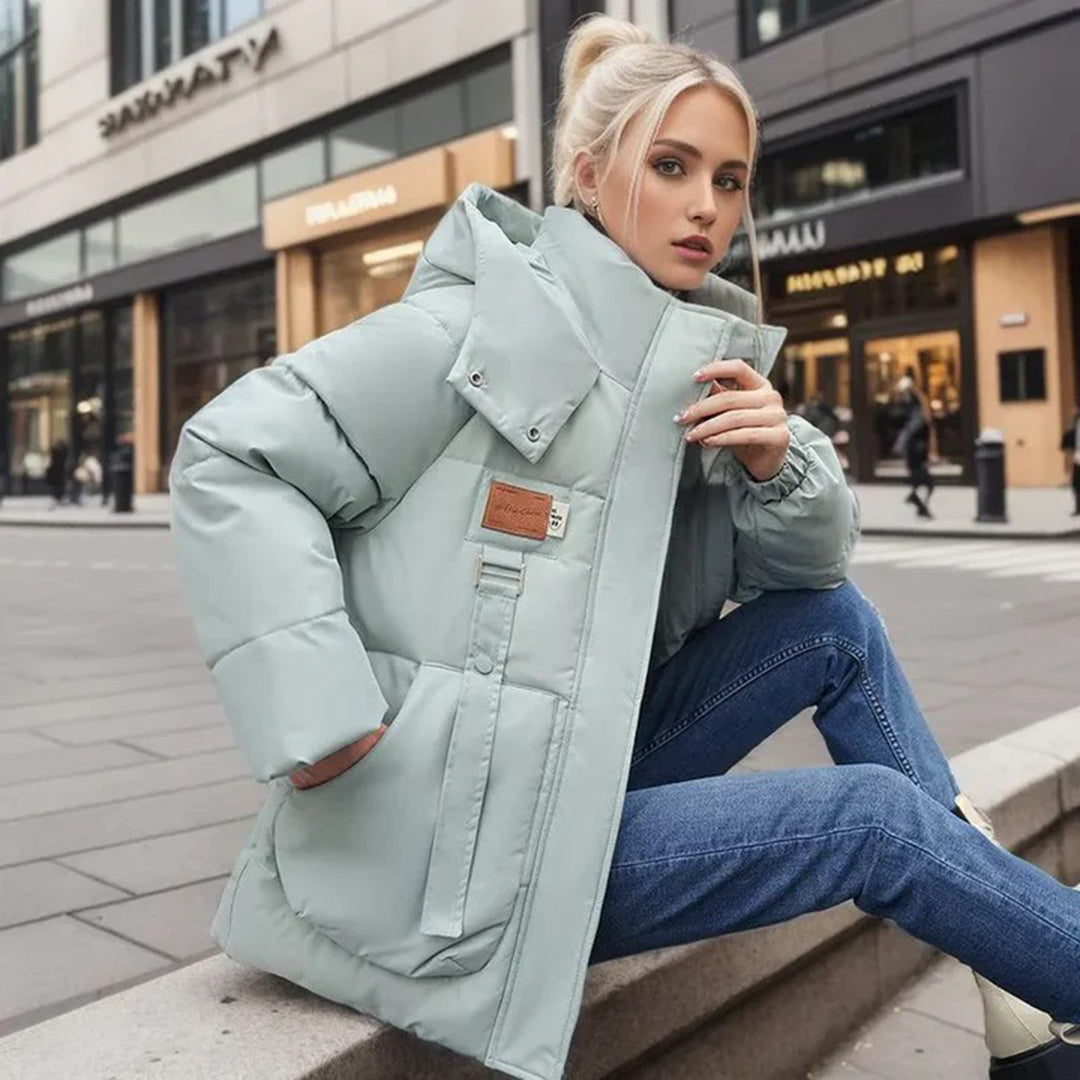 Oversized Winter Puffer Jacket for Women