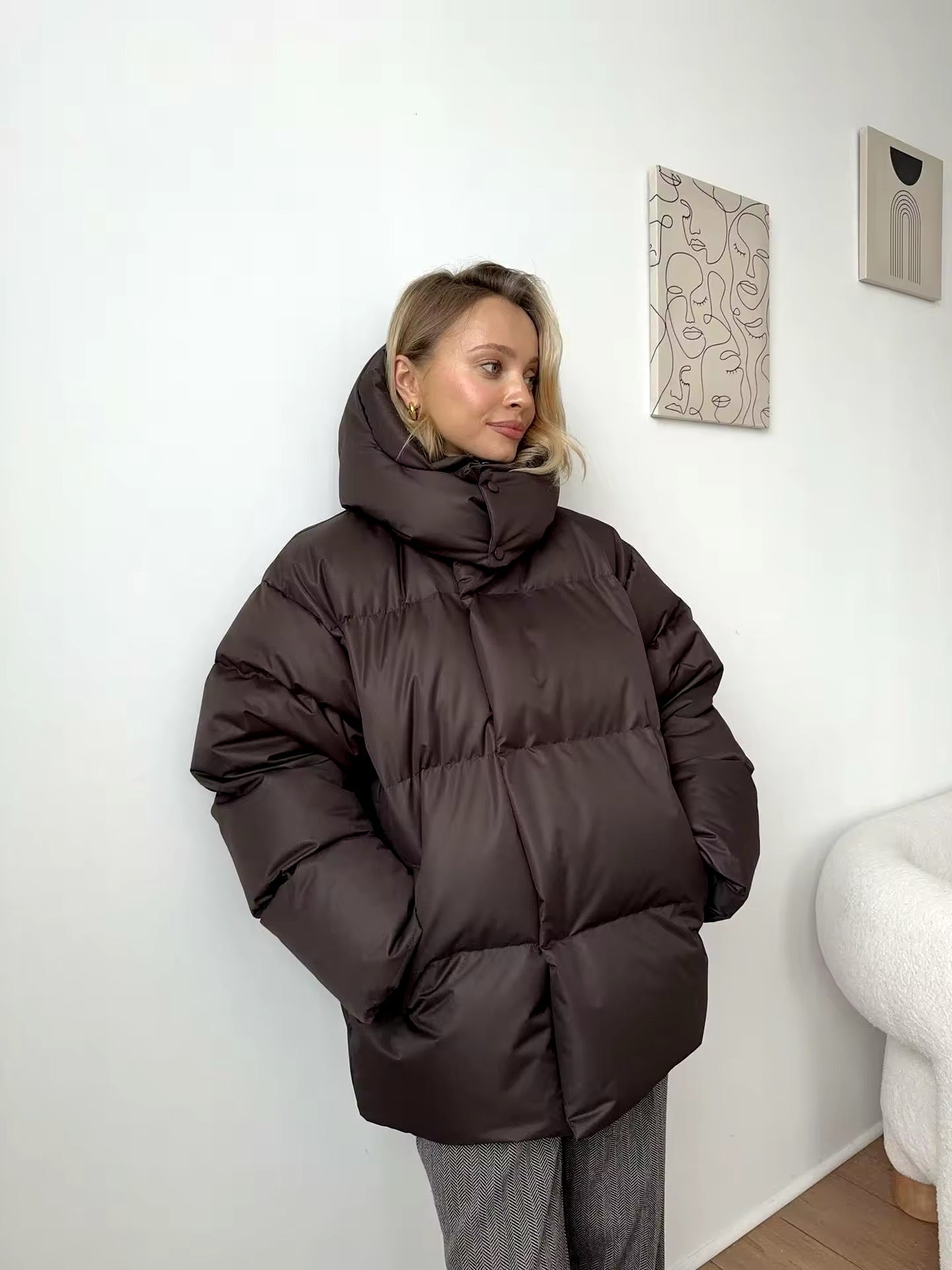 Puffer Hooded Jacket