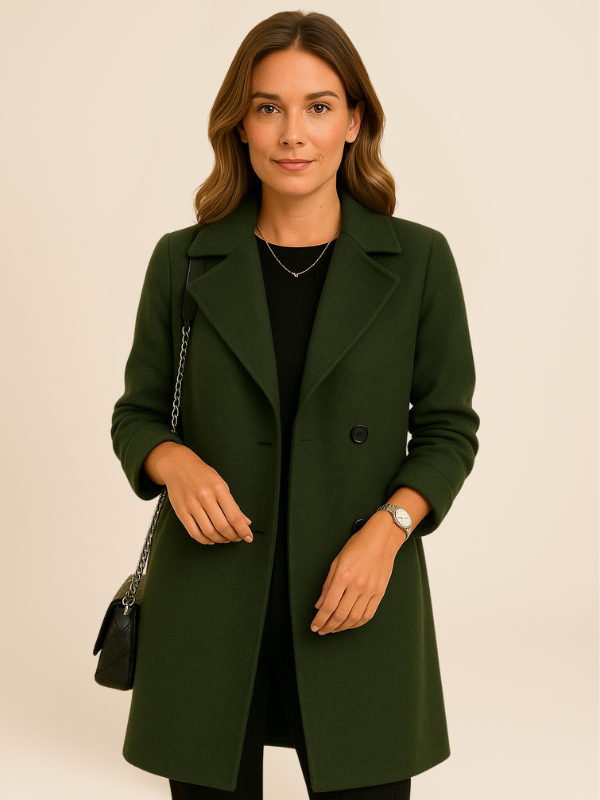 Classic Tailored Wool Coat