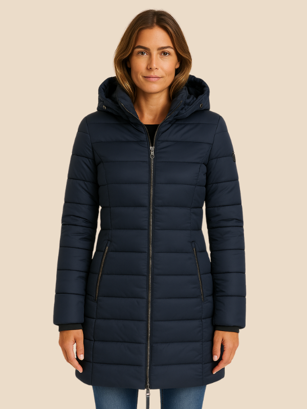 Hooded Quilted Puffer Coat