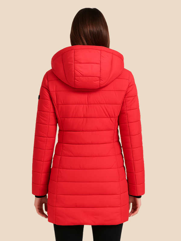 Hooded Quilted Puffer Coat