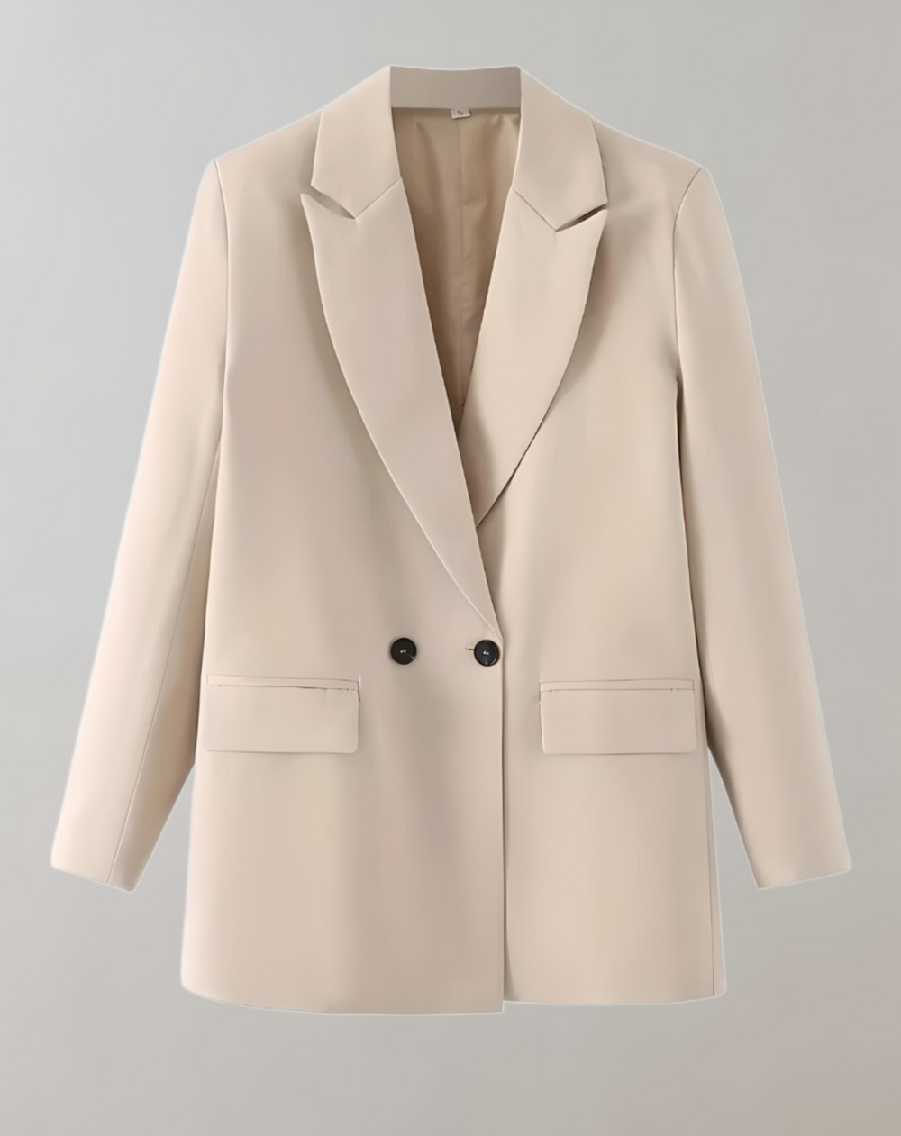 Oversized Double-Breasted Blazer for Women