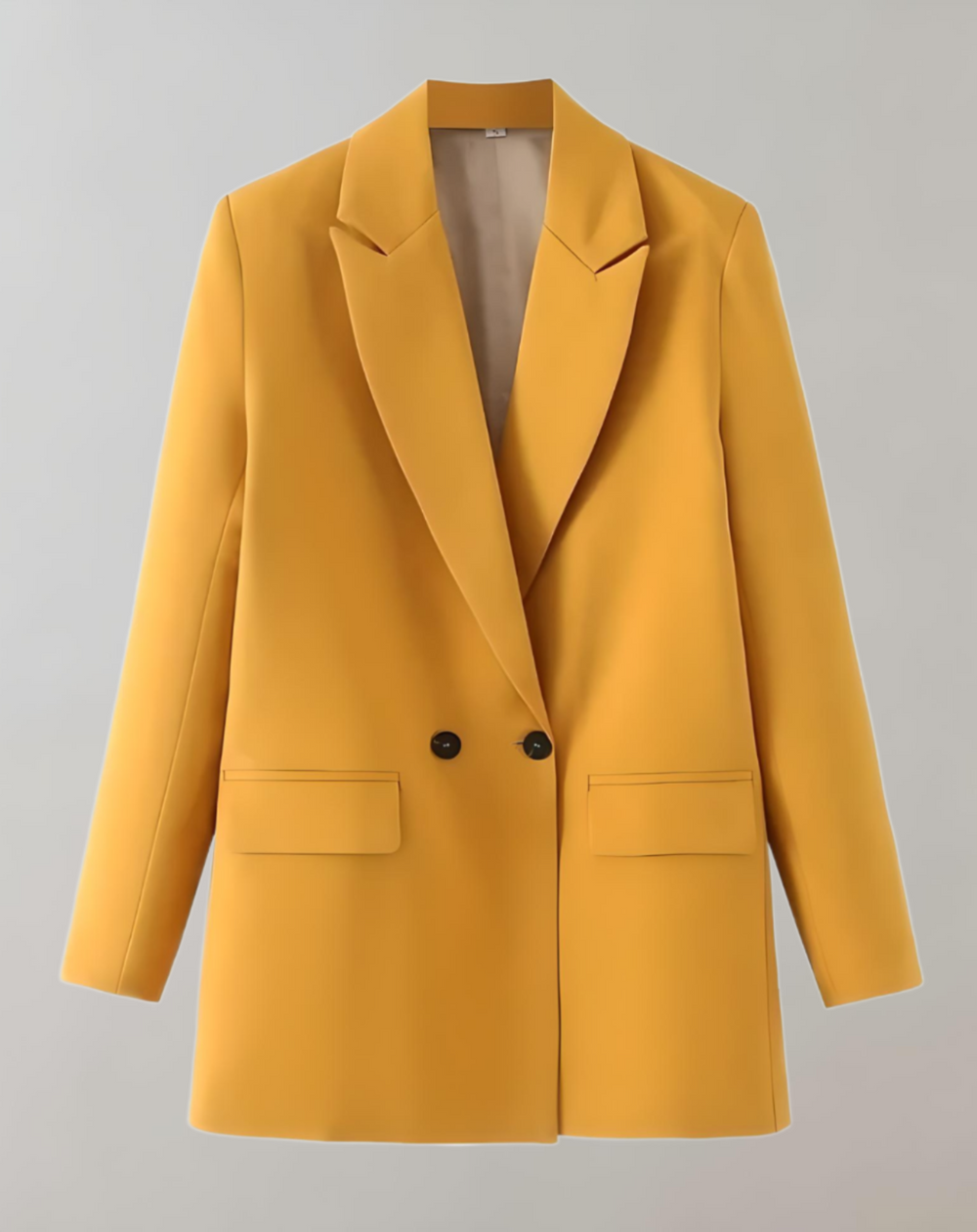 Oversized Double-Breasted Blazer for Women