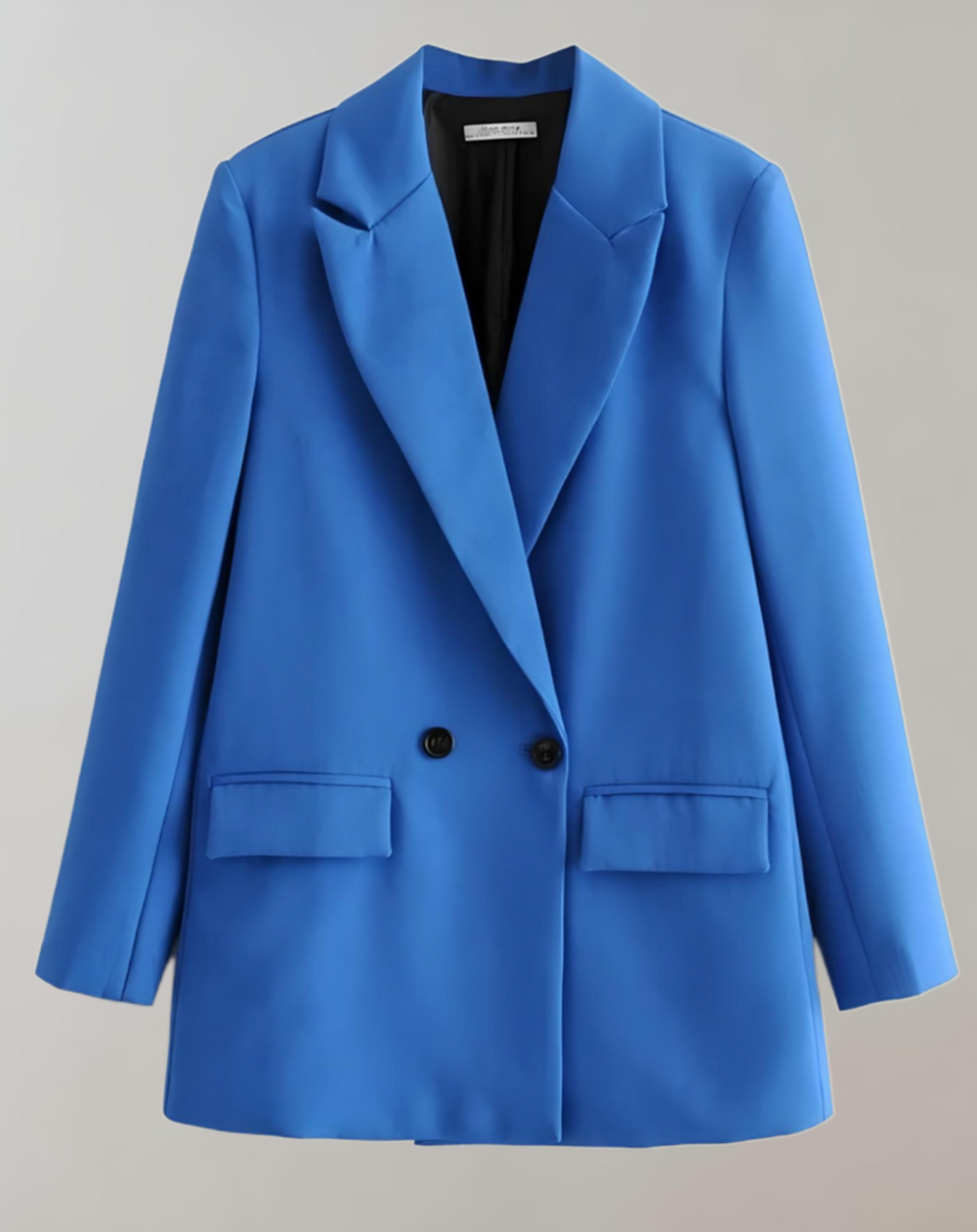 Oversized Double-Breasted Blazer for Women