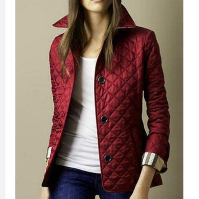 Quilted Button Jacket